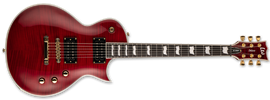 LTD EC-1000T CTM See Thru Black Cherry 6-String Electric Guitar 2023